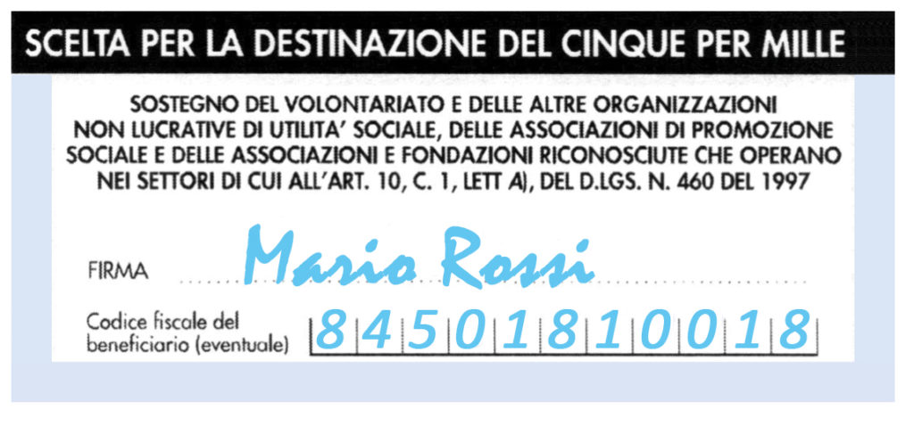 5X1000 Fondazione Comunità Carmagnola